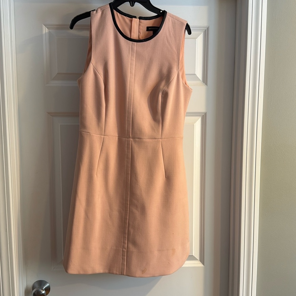 Pink and black Banana Rep dress